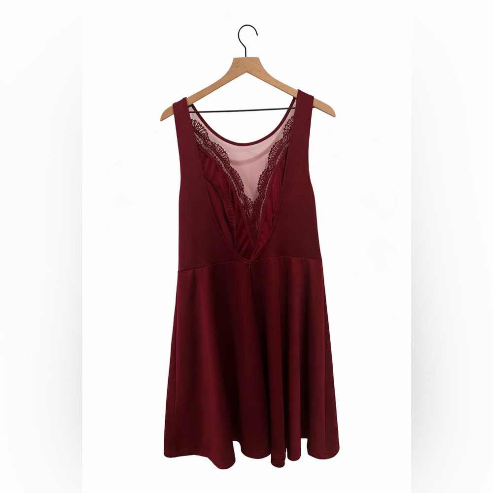 🍷 BURGUNDY Cocktail Grace Karin Dress — New Without Tags (NWOT) Grace